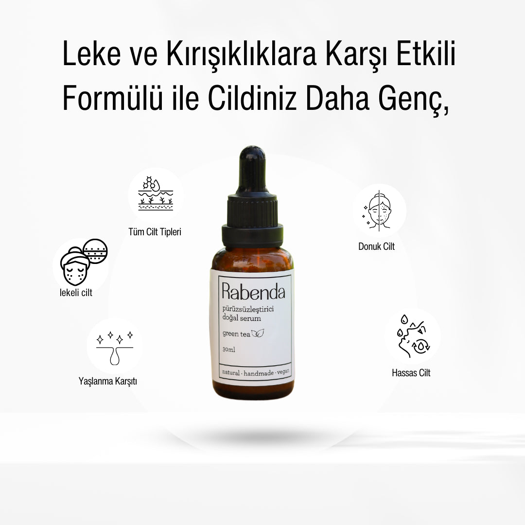 Sıkılaştırıcı Serum kolajen destekli anti-aging doğal cilt bakım ürünü